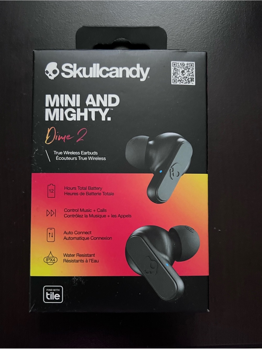Skullcandy Dime 2 True Wireless Earbuds - Black